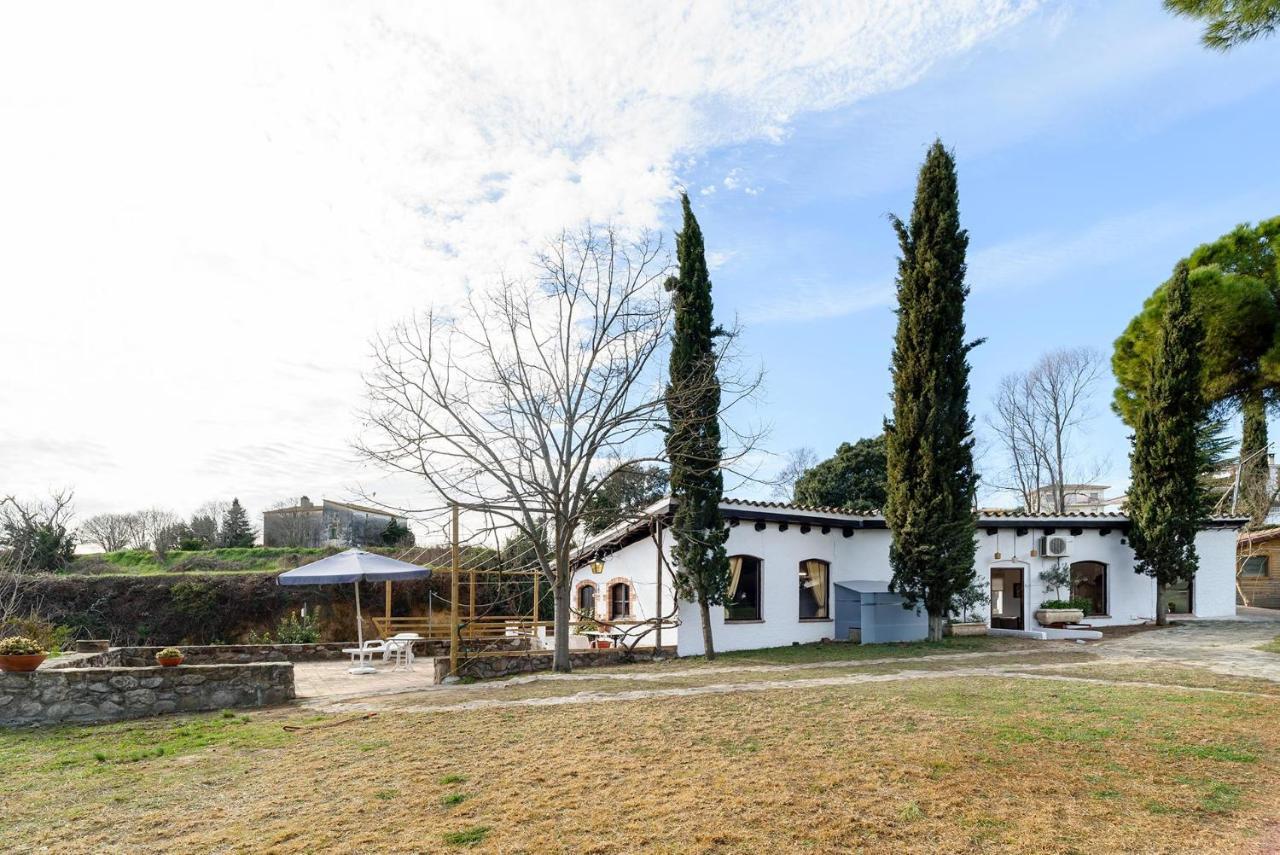 Masia Can Manent Del Bosc S XVIII Santa Eulalia de Ronsana Экстерьер фото