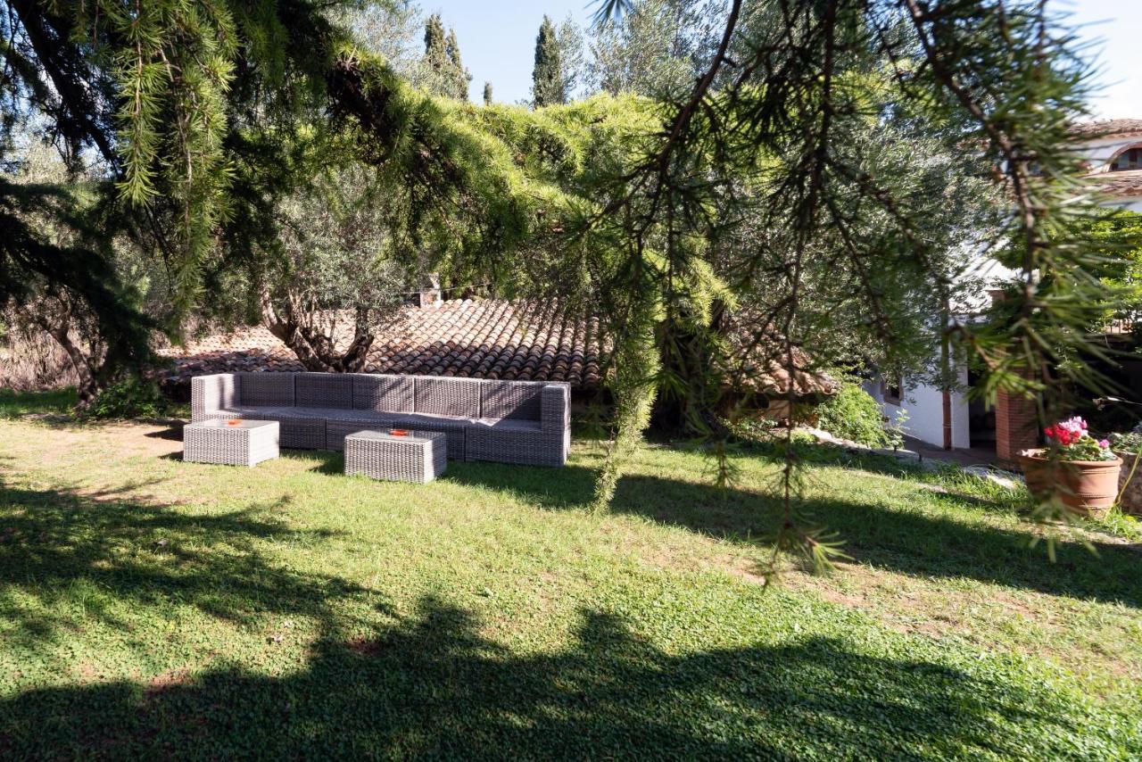 Masia Can Manent Del Bosc S XVIII Santa Eulalia de Ronsana Экстерьер фото